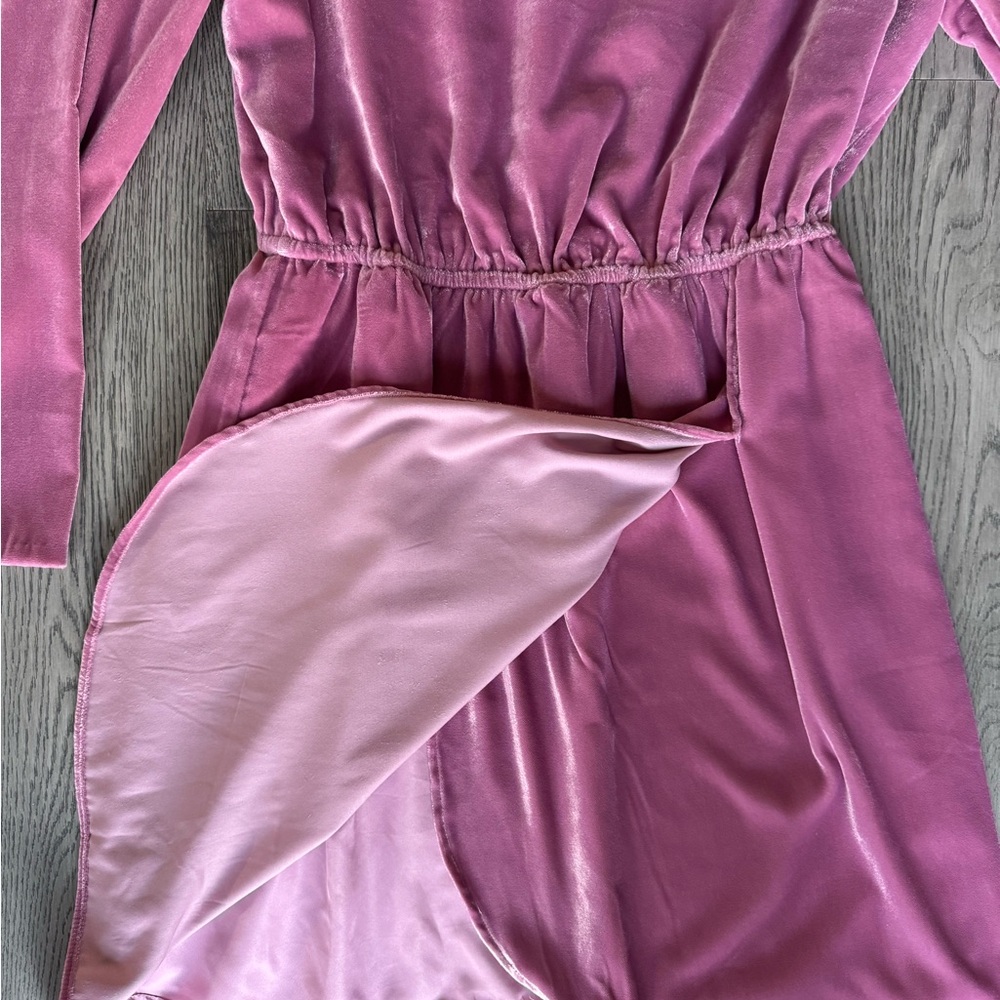 J. Crew Women's Mini Dress in Deep Pink - Picture 2 of 6